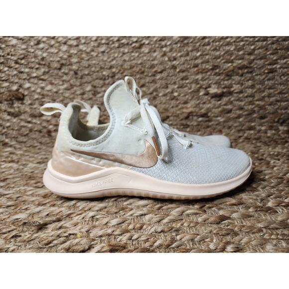 Nike Free TR 8 Premium Women's Sail Bronze Size 7 CD9562-198 Training Shoes - Picture 2 of 12